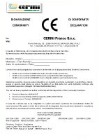 Cerini CE certification